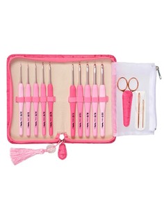 ESTUCHE 10 GANCHILLOS ETIMO ROSE