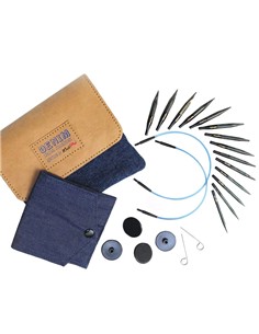 ESTUCHE 8 AGUJAS CIRCULARES KNIT PRO