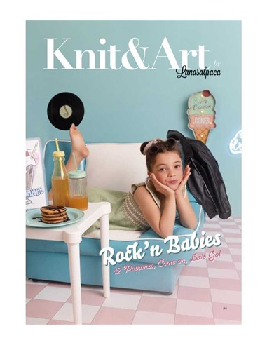 REVISTA BABIES N.6  KNIT & ART LANASALPACA