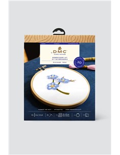 KIT BORDADO DMC MYOSOTIS