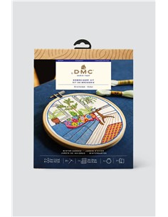 KIT BORDADO DMC JARDIN INVIERNO
