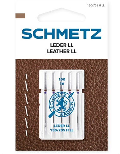 AGUJAS 80/90/100 SCHMETZ CUERO