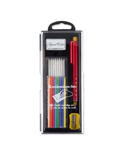 SET MINAS DE TIZA BOLIGRAFO+MINAS+SACAPUNTAS