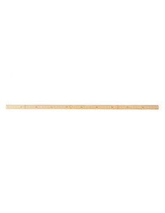 REGLA DE MADERA 1M