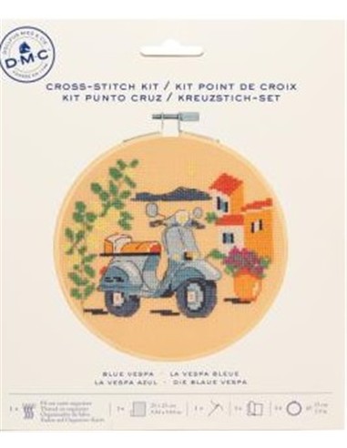 KIT PTO D CRUZ LA VESPA AZUL